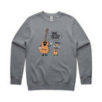 Uke, I Am Your Father, Guitar Ukulele - AS Colour Sweatshirt
