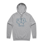 Ctrl Z, I Take It Back - Mens Hoodie Grey Marle Mens Hoodie Printed In Australia Tech
