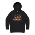 I Have No Shelf Control, Books Women's AS Colour Hoodie Black Womens Hoodie Printed In Australia Reading