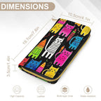Colourful Cats -  PU Leather Wallet