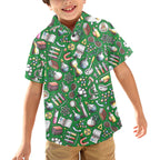 Science Love - Junior Kids Hawaiian Shirt