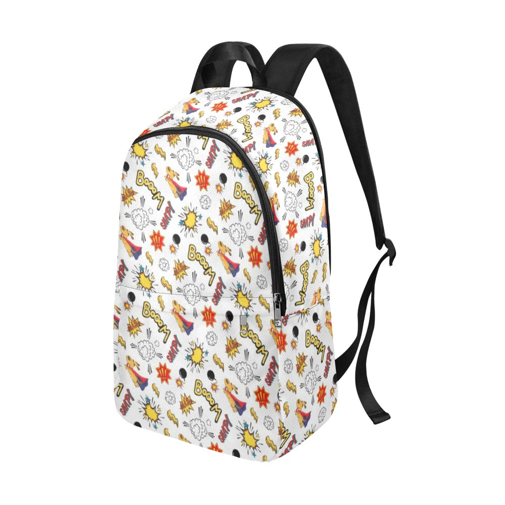 Super Dog - Fabric Backpack