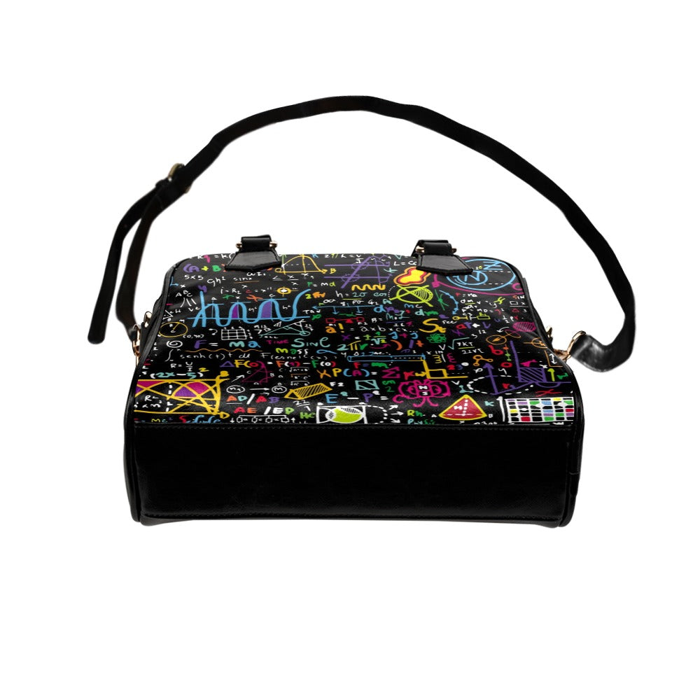 Math Scribbles - Shoulder Handbag (Model 1634) Shoulder Handbags (1634)