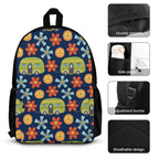 Hippie Caravan - Three Piece Backpack Set