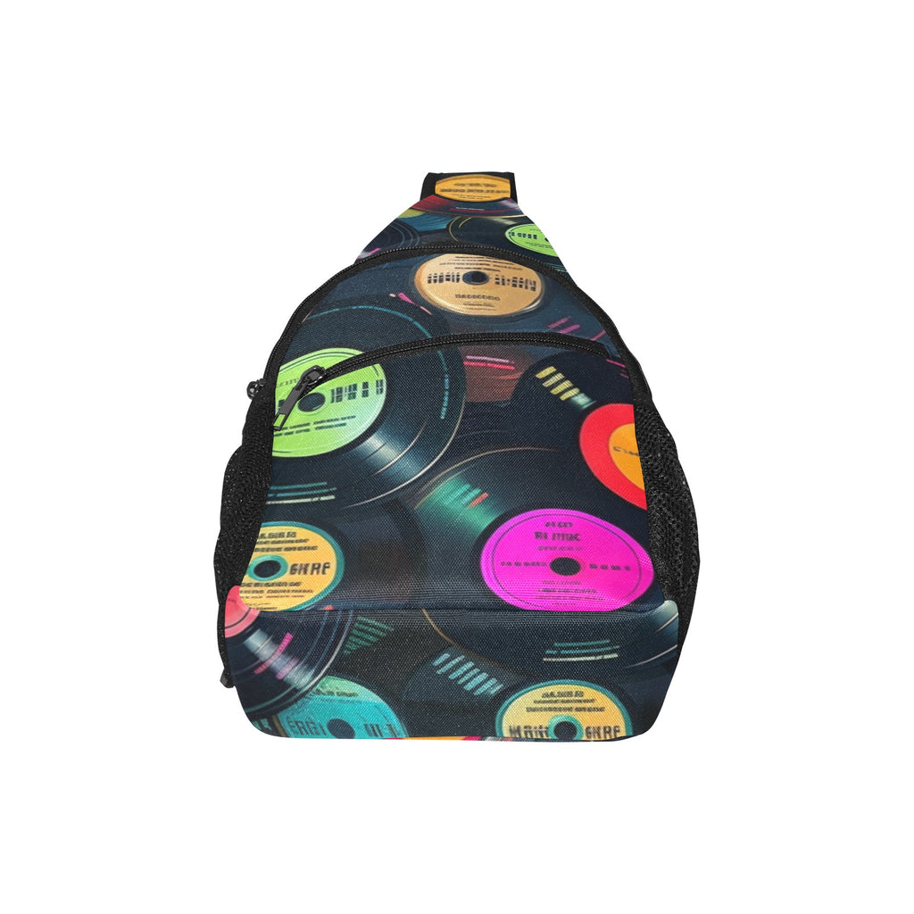 Retro Vinyl Records - Chest Bag