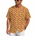 Cola Men's Crinkle Hawaiian Shirt