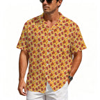 Cola Men's Crinkle Hawaiian Shirt