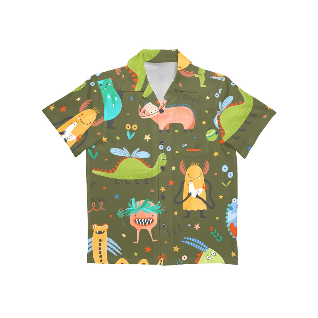 Monsters - Junior Kids Hawaiian Shirt