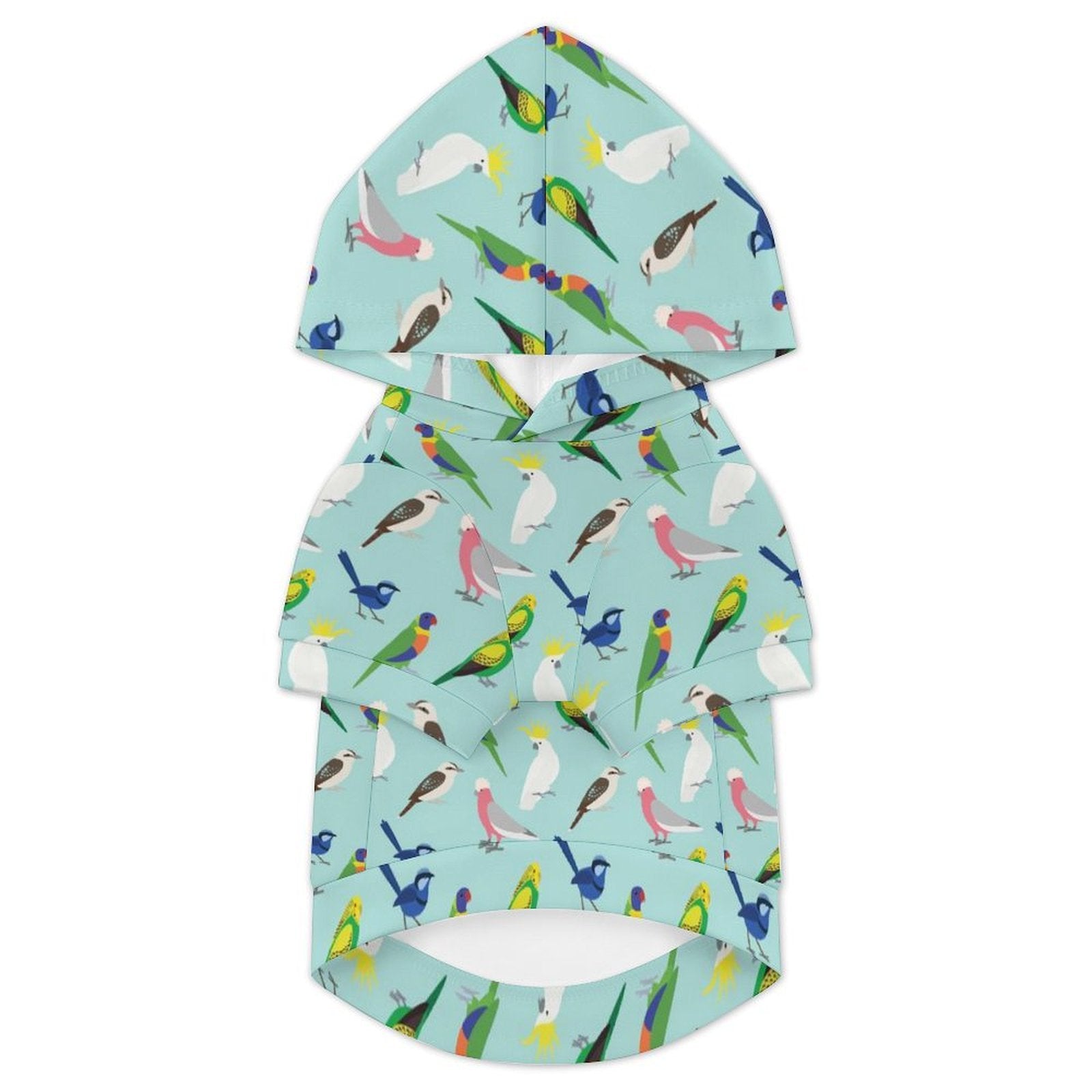 Australian Birds Pet Hoodie (Small Size)