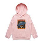 I Want To Believe, UFO - Kids Hoodie Pink Kids Hoodie Printed In Australia