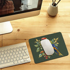 Lorikeet Leather Mouse Pad Leather Mouse Pad animal Printed Offshore