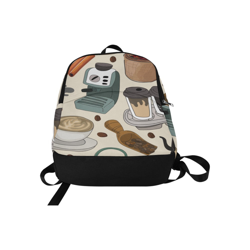 All The Coffee - Fabric Backpack