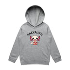 Snaxalotl, Axolotl Pizza - Kids Hoodie