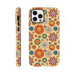 Hippy Flower - Apple iPhone Tough case iPhone 12 Pro iPhone Tough Case Globally Fulfilled Retro