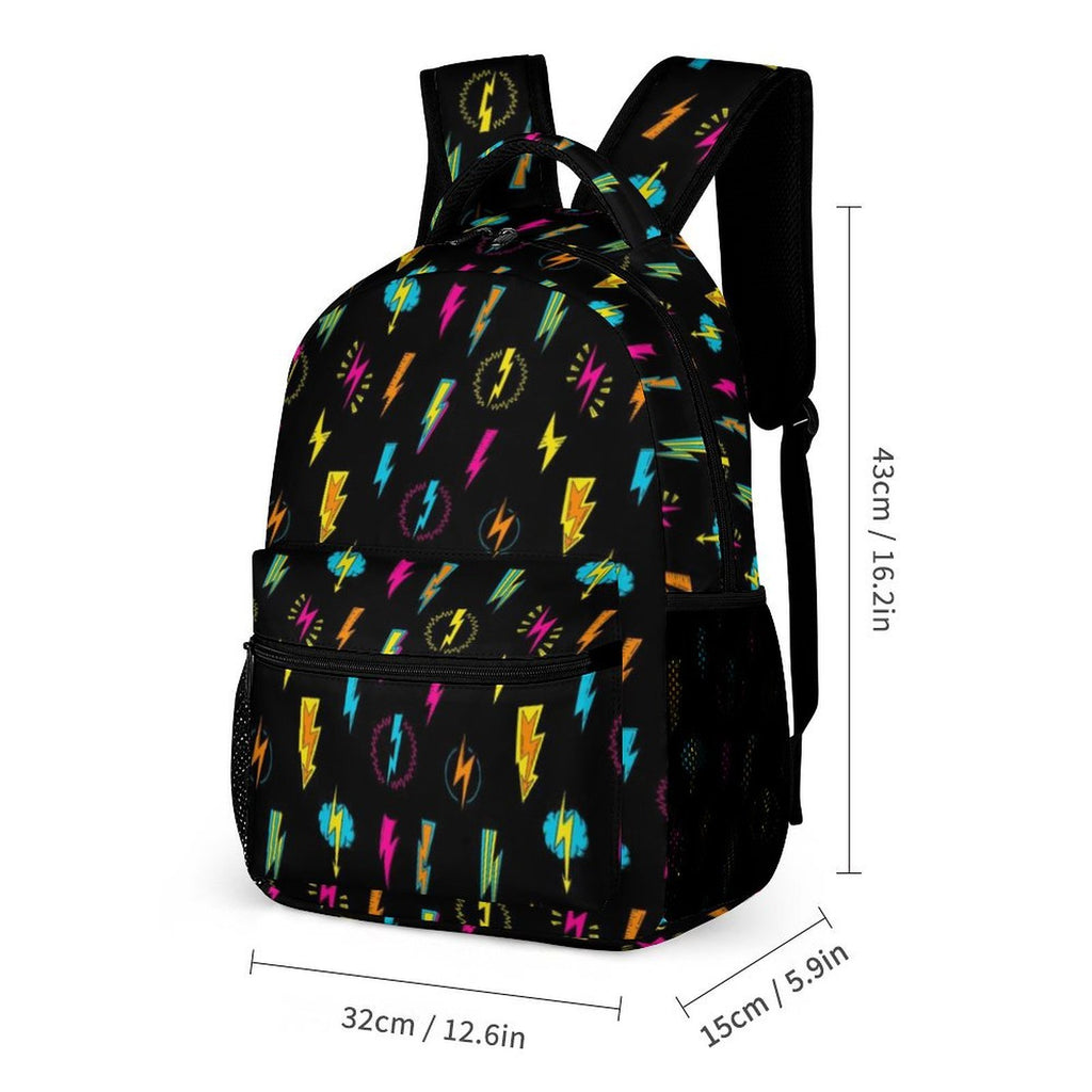 Fun Lightning Backpack, Lunch Bag & Pencil Case Set