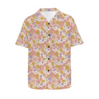 Faded Floral Men's Hawaiian Shirt