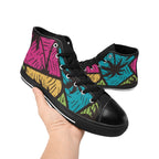 Palm Trees - Women's High Top Canvas Shoes