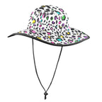 Animal Print In Colour - Wide Brim Bucket Hat Wide Brim Bucket Hat animal Printed Offshore
