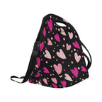 Pink Hearts - Neoprene Lunch Bag/Large (Model 1669) Neoprene Lunch Bag Love Printed Offshore
