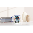 Personalise - Coolest Dad Ever - 11oz Ceramic Mug Personalised 11oz Mug customise Dad Globally Fulfilled personalise
