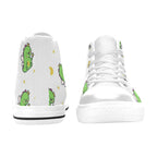 Dinosaur Fairy - Kids' High Top Canvas Shoes Kids High Top Canvas Shoes animal Printed Offshore
