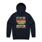 Punctuation Saves Lives, Dinosaur Man's AS Colour Hoodie