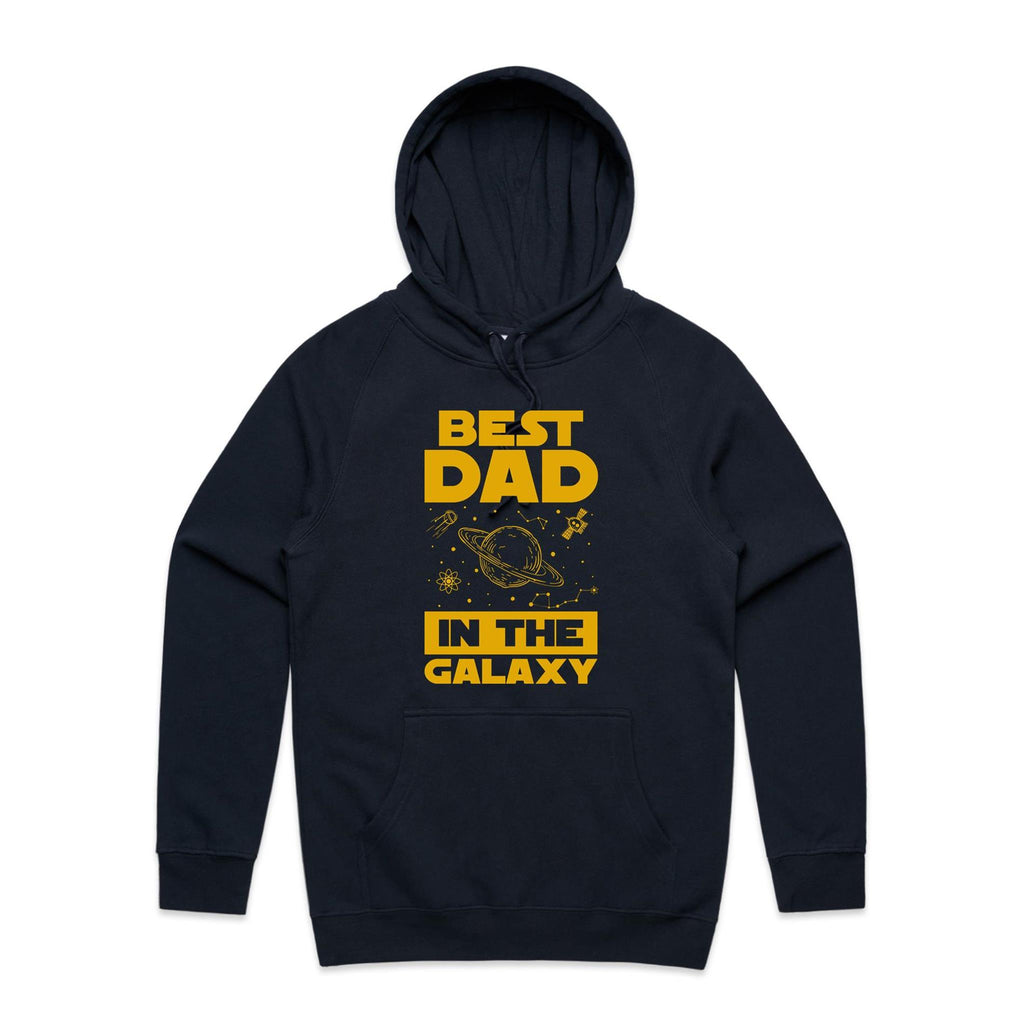 Best Dad In The Galaxy Men's AS Colour Hoodie