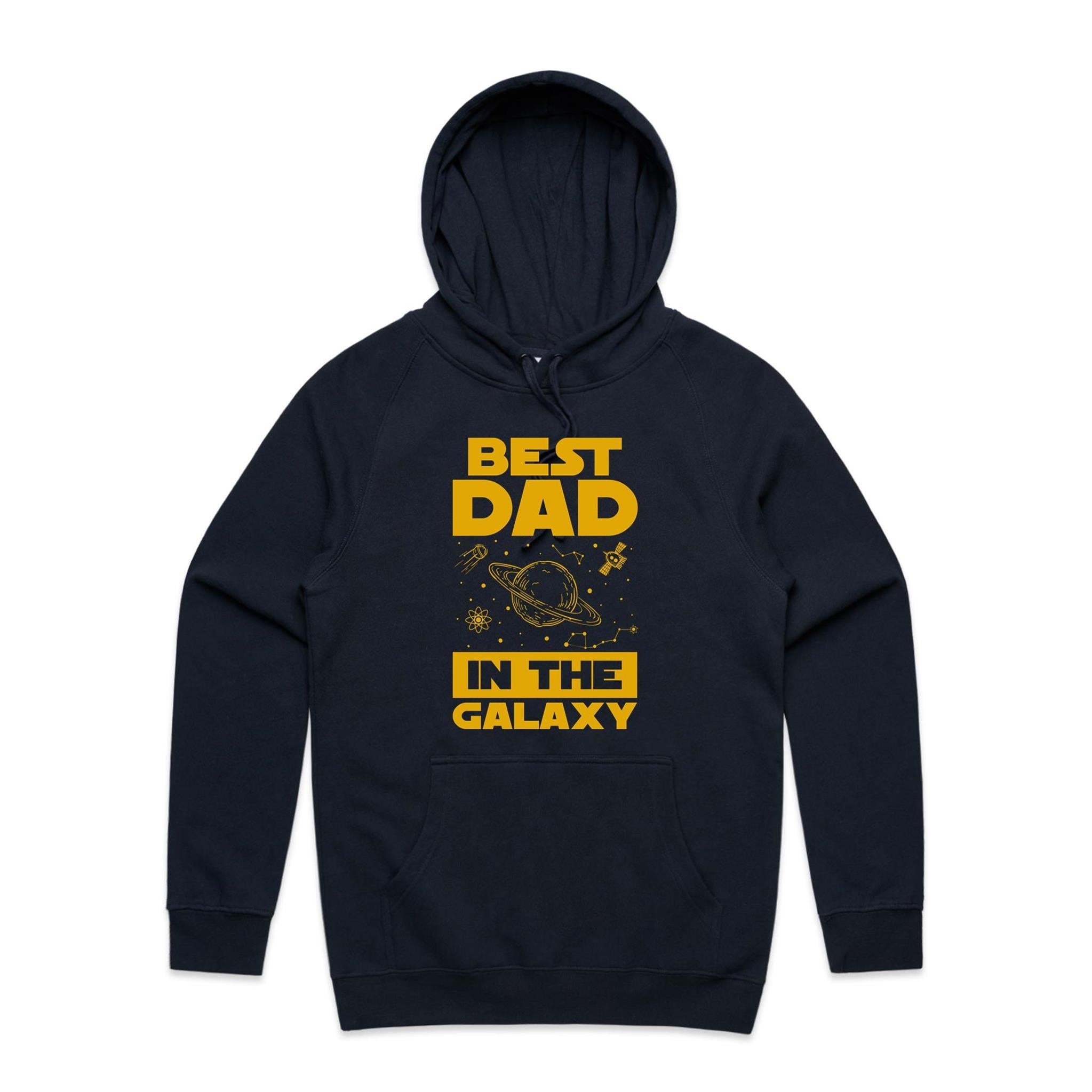 Best Dad In The Galaxy Men's AS Colour Hoodie