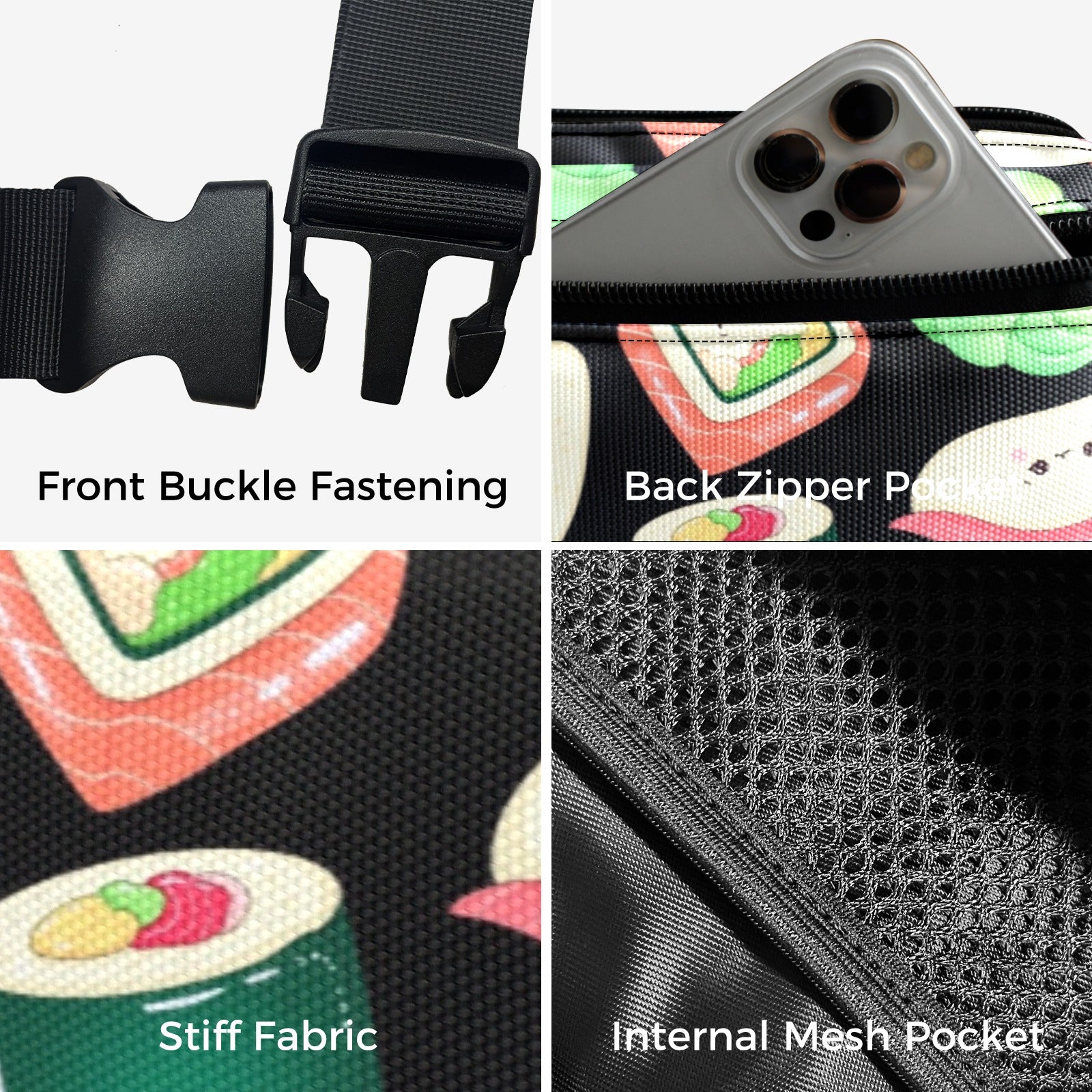 Happy Sushi - Belt Bag