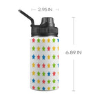 Stars - Kids Water Bottle with Chug Lid (12 oz) One Size Kids Water Bottle with Chug Lid Printed Offshore