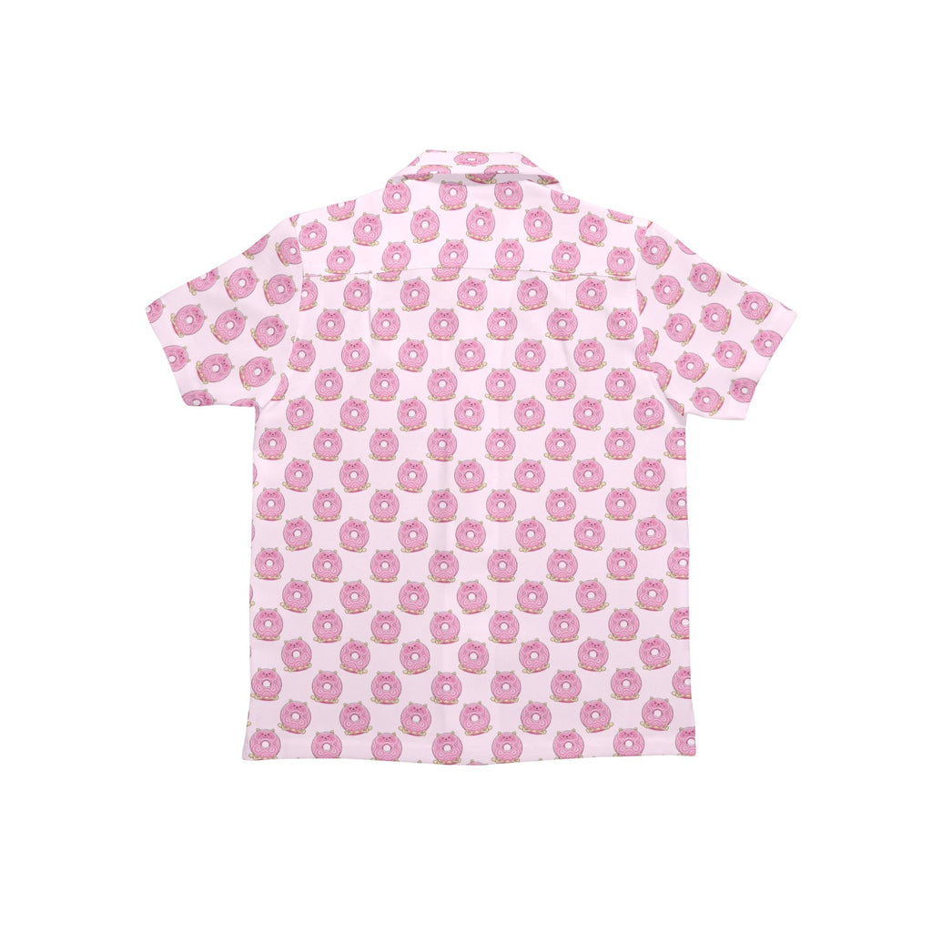 Cat Doughnuts Junior Kids Hawaiian Shirt