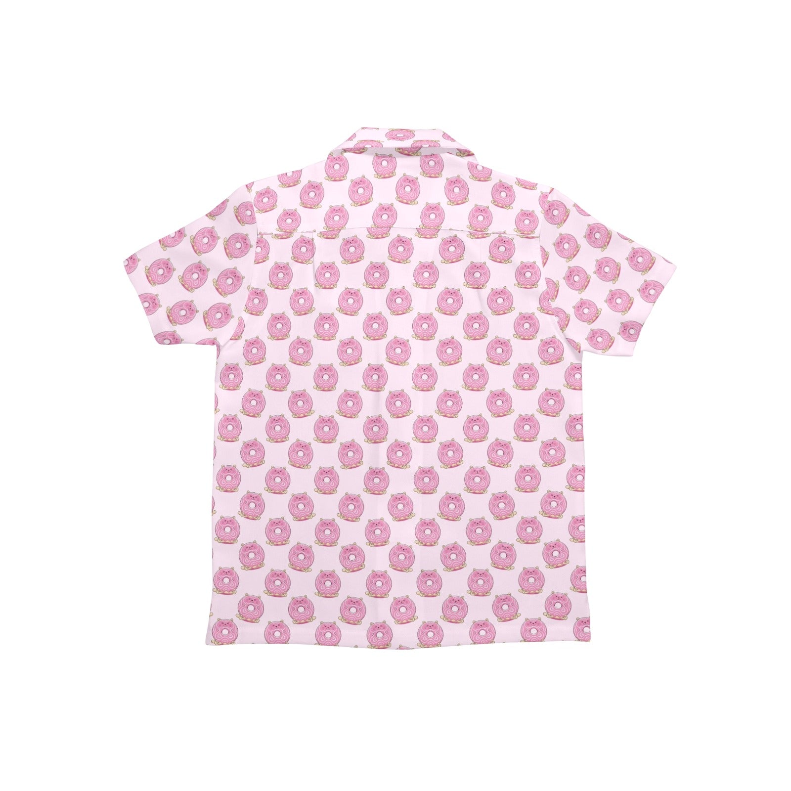 Cat Doughnuts Junior Kids Hawaiian Shirt