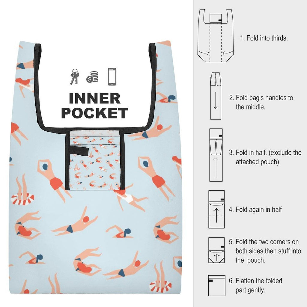 Summer Swim - Collapsible Shopping Bag