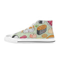 Sushi Women's High Top Canvas Shoes US12 Womens Classic High Top Shoes Printed Offshore