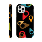 Where Am I, Location Pin - Apple iPhone Tough case iPhone 12 Pro iPhone Tough Case Globally Fulfilled