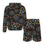 Atoms Men's Lightweight Sun Hoodie & Shorts Set Men's Lightweight Sun Hoodie & Shorts Printed Offshore Science