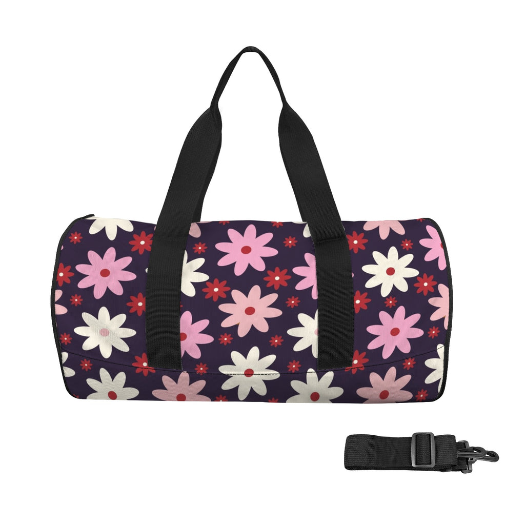 Pink Daisy Duffle Bag one size Duffle Bag Printed Offshore