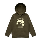 If A Bear Toots In The Woods, Trumpet Player - Kids Hoodie Army Kids Hoodie Printed In Australia