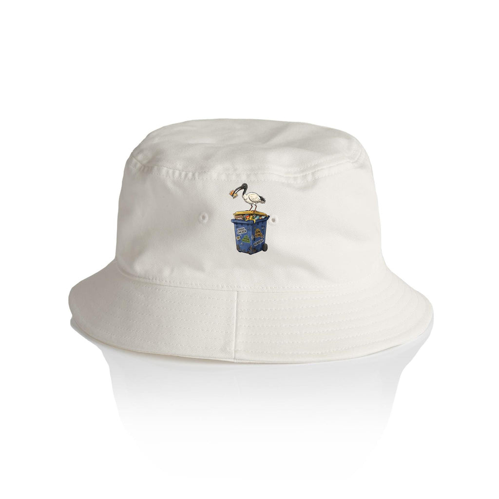 Bin Chicken Australian Ibis AS Colour Bucket Hat
