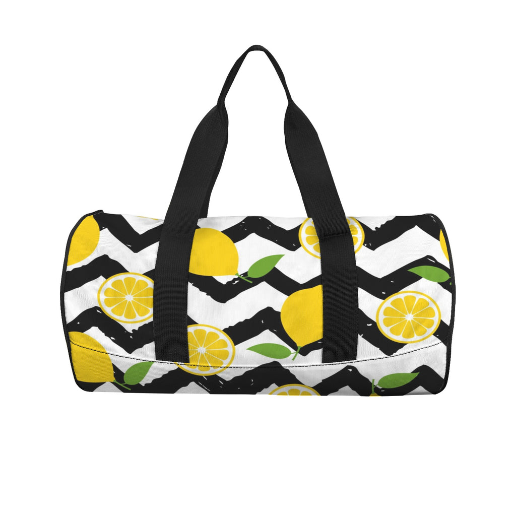 Zig Zag Lemons Duffle Bag Duffle Bag Printed Offshore