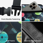 Retro Vinyl Records 2 - Belt Bag