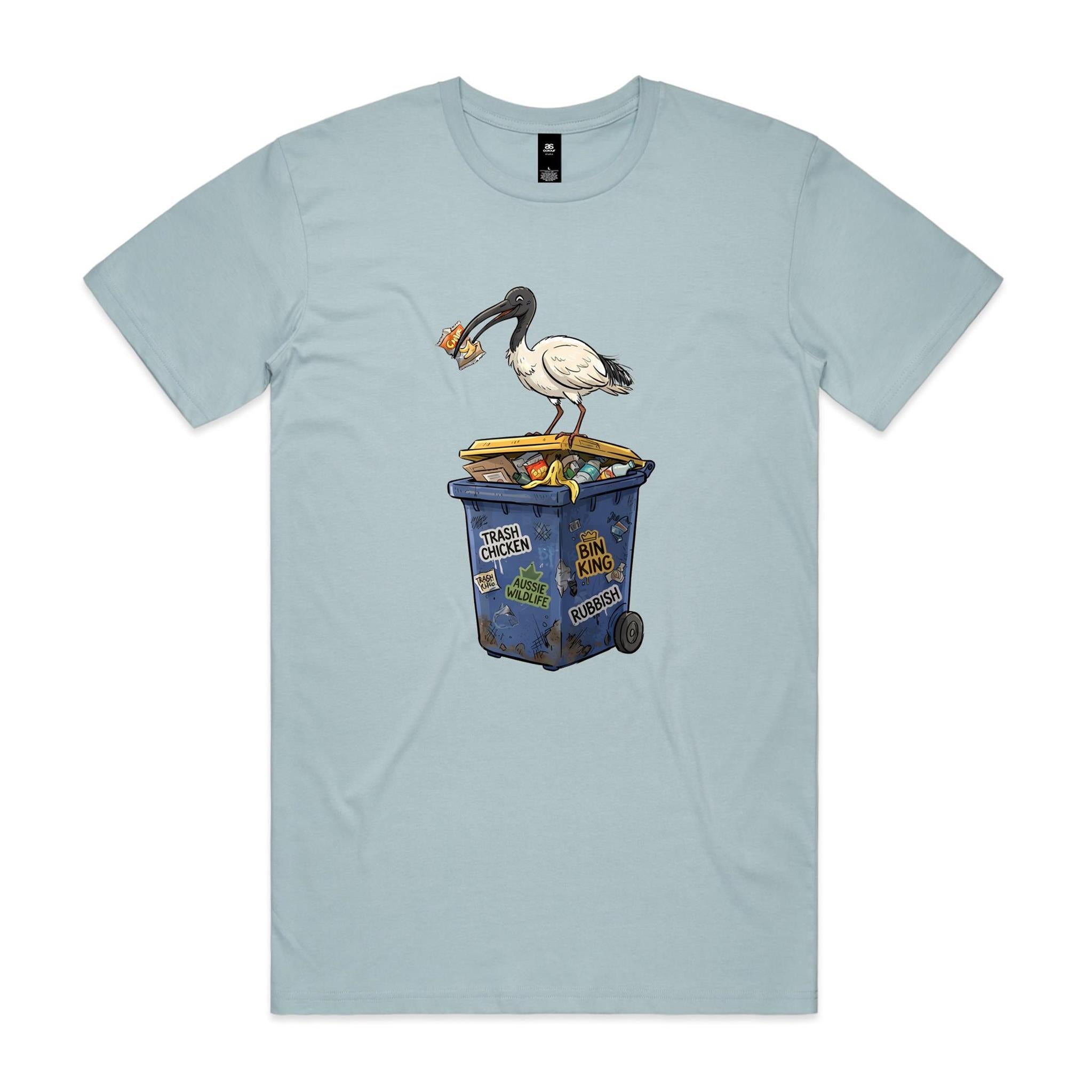 Bin Chicken Australian Ibis Men's AS Colour T-shirt