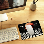 Astronaut Zebra Crossing Leather Mouse Pad Leather Mouse Pad Music Printed Offshore Space