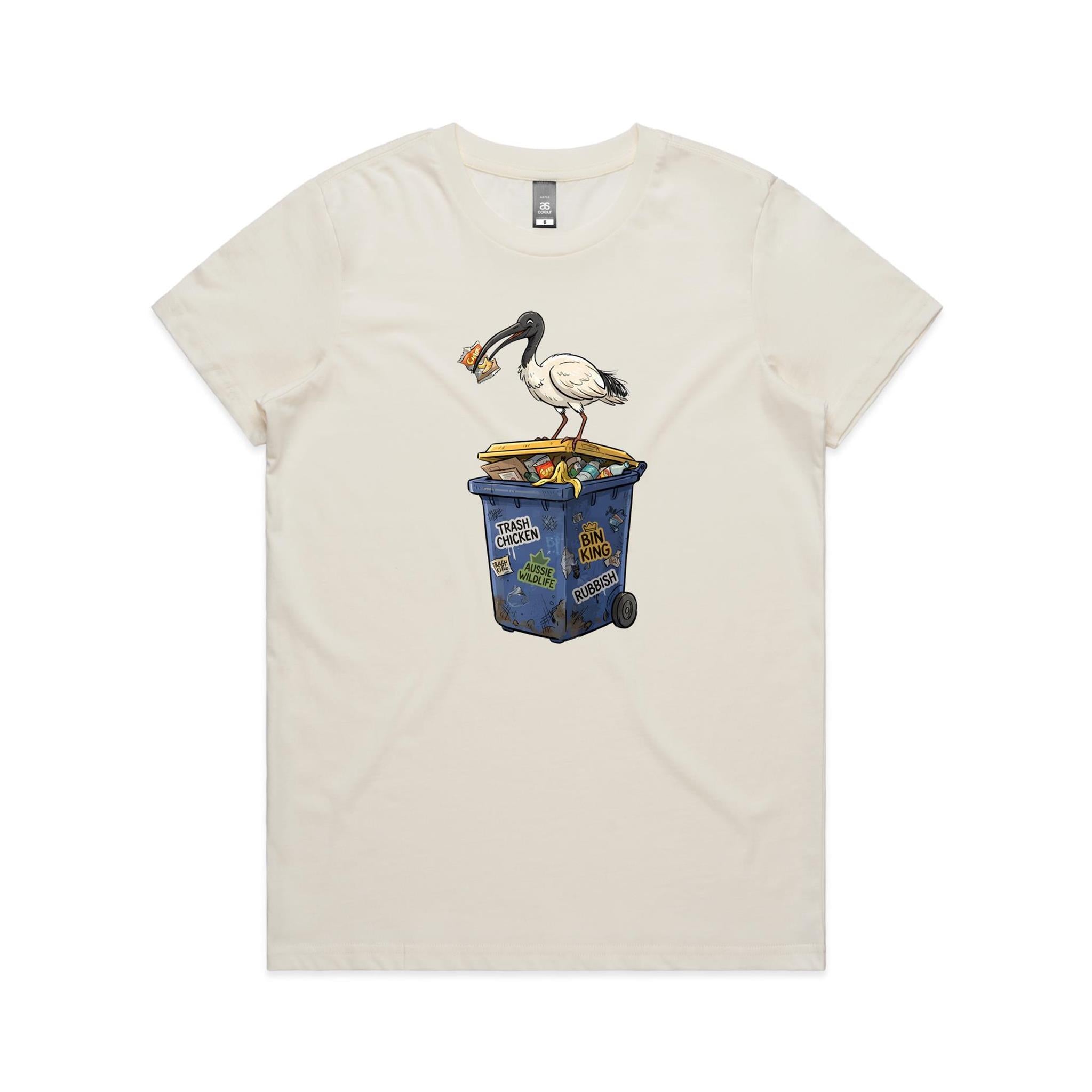 Bin Chicken Australian Ibis Women's AS Colour T-shirt