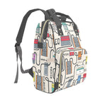 Guitar Pedals - Multi-Function Backpack, Nappy / Diaper Bag