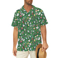 Science Love Men's Short Sleeve Hawaiian Shirt Men's Hawaiian Shirt (New) Printed Offshore Science