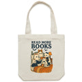 Read More Books, Halloween Ghosts Canvas Tote Bag Default Title Tote Bag Halloween Printed In Australia Reading