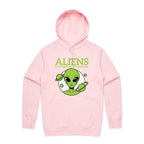 Aliens Don't Believe In You Either Men's AS Colour Hoodie