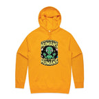 Alien, I'm Not Saying It Was Humans - Mens Hoodie Gold Mens Hoodie Printed In Australia Sci Fi
