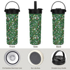 Science Love 20oz Tea Tumbler with Carry Handle